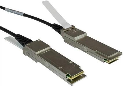 1MAG QSFP til QSFP Kabel  for Infiniband og Ethernet  opptil 40Gb/s   2,0m (QSFP-2)