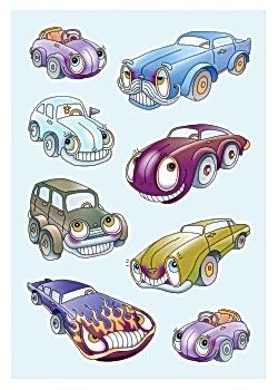 HERMA Etikett Herma dekor Biler I (3) (3451*10)