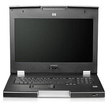 HPE TFT7600 G2 KVM-konsol,  CH tastatur og skærm til rackmontering (AZ879A)