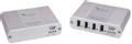 ICRON Extender USB2 Tx/Rx 4-port Metall 1xTP Max 100 m Ranger 2204