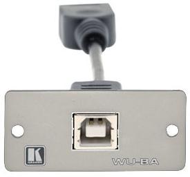 KRAMER Modul 1xUSB B/A Single Hvit (WU-BAW)