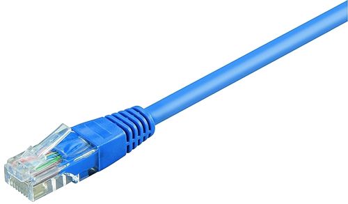 ALINE Patch kabel, UTP CAT6, blå, 1 m (5020010)