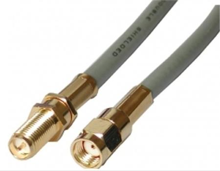 ALINE WL antennekabel,  RG58 med SMA Rev. han/hun, 3 m (40863)