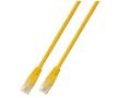 EFB ELEKTRONIK UTP Patch Cat.6 -  1,5 m Gul Nettverkskabel AWG24