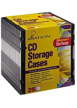 IMATION CD Cover IMATION Slimline sort (25) (I41017)