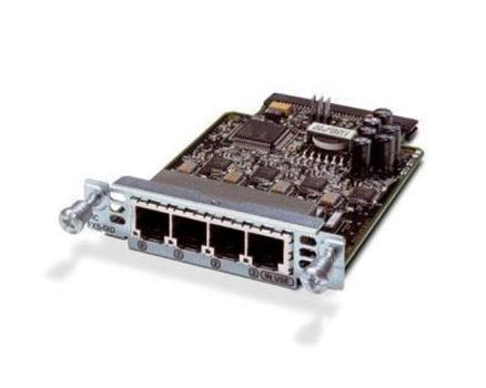 CISCO o - Voice / fax module - analogue ports: 4 - for Cisco 28XX, 28XX 2-pair, 28XX 4-pair, 28XX V3PN, 29XX, 38XX, 38XX V3PN, 39XX (VIC3-4FXS/DID=)