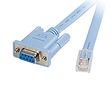 CISCO o - Serial cable - RJ-45 (M) to DB-9 (F) - 1.8 m - for Cisco 28XX, 28XX 2-pair, 28XX 4-pair, 28XX V3PN, Catalyst 2960
