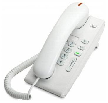 CISCO o Unified IP Phone 6901 Standard - VoIP phone - SCCP - arctic white (CP-6901-W-K9=)