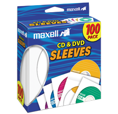 MAXELL CD/DVD Sheets 100 pack (45100004)