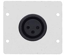 KRAMER WA-1XLF(W) WALL PLATE INSERT - XLR (F)