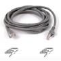 BELKIN CAT 5 PATCH CABLE 50CM MOULDED SNAGLESS GREY NS