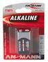 ANSMANN 1 Alkaline 9V block red-line