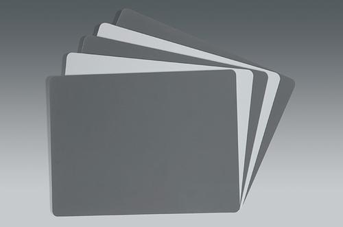 NOVOFLEX grey-/ white check card 15x20 cm (ZEBRA)