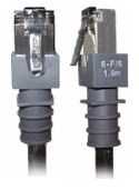 PATCHSEE RJ45 CAT.6 FTP bk 2,1m (6-F/7)