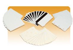 ZEBRA Recycled PVC Cards, 30mil, 500/box (104523-170)