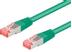 ALINE Patch  kabel,  S/FTP  CAT6,  1  m,  grøn