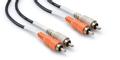 HOSA dual cable ph/ph 2 m