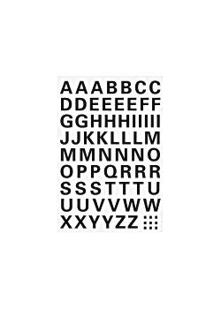 HERMA Etiketter HERMA Vario bogstaver A-Z sort 10mm (4158*10)