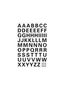 HERMA Etiketter HERMA Vario bogstaver A-Z sort 10mm