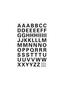 HERMA Letters 10 mm A-Z black