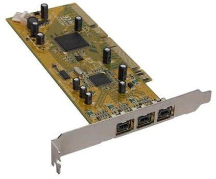 ALINE FireWire 800 PCI kort med 3 porte (F-161)