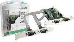 ALINE Seriel RS232 PCI udvidelseskort 4 porte