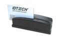 IDTECH ID Tech Omni Reader, Black, Magnetic & Visible Red Bar Code,  USB Keyboard Interface, Track 1+2+3