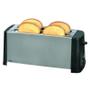 OBH NORDICA Design Inox 4 toaster - Brødrister - elektrisk - 4 skive - rustfrit stål/sort