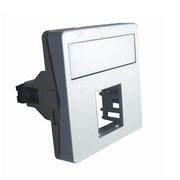 LAURITZ  KNUDSEN Dataudtag 1M uden konnektorer - 588D6011 - 1 x RJ45 - hvid