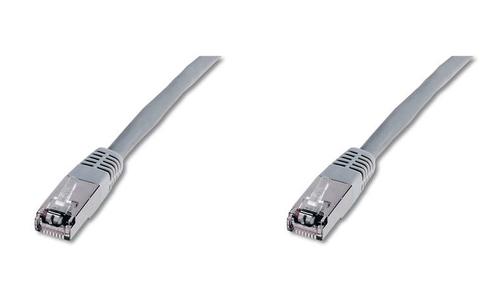 DIGITUS CAT 6A S-FTP patch cable DRAKA UC 900 SS FRNC,TM31 Cu, LSZH, AWG 27/7, 7 m, grey (DK-1643-A-070)