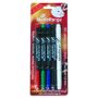 MediaRange CD/DVD PERMANENT MARKER SET MEDIARANGE BL/RD/GR/BK + ERASER