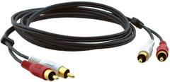 KRAMER C-2RAM/2RAM | RCA - RCA Pach cable | 1.8m | Black