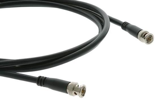 KRAMER C-BM/BM | RG-6 Coax Cable | BNC - BNC | Max | Black | 0.5m (91-01010015)
