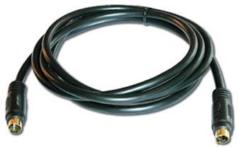 KRAMER S-Video-Cable C-SM/ SM-15 S-Video Verb. Cable St./St. 4P. Mini DIN 4,6 m (93-3101015)