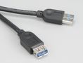 AKASA USB-Förlängningskabel 1.5m USB A USB A Svart (AK-CBUB02-15BK)