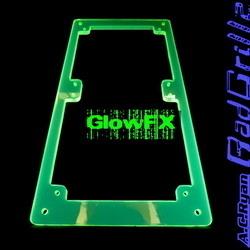 AC RYAN RadGrillz GlowFX 2x120mm - Acryl UVGreen (ACR-RG12353)