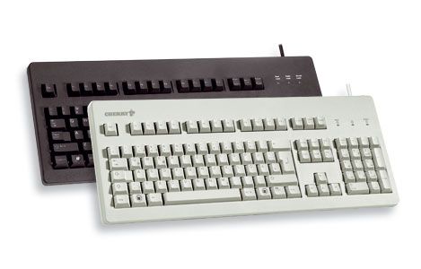 CHERRY G80-3000 BLUE SWITCH KB US INTL US INTL - GREY PERP (G80-3000LSCEU-2)