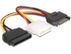 DELOCK Y-Stromkabel SATA 15pin -> 4pin+SATA 15pin