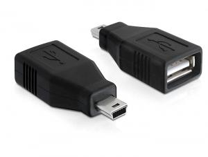 DELOCK USB 2.0-A female > mini USB M (65277)