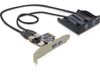 DELOCK FrontPanel 2x USB3.0 + PCIe Card (4x USB3.0 (61893)