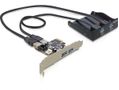 DELOCK FrontPanel 2x USB3.0 + PCIe Card (4x USB3.0
