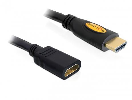 DELOCK HDMI-Verl. 1.4 Typ A -> Typ A St/Bu 3,00m (83081)