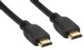 INLINE HDMI High Speed Cable with Ethernet male to male gold plated black 2m
