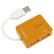 LOGILINK USB-HUB Smile 4-Port o. NT orange