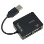LOGILINK USB 2.0 Hub 4-Port Smile black