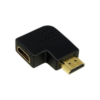LOGILINK HDMI-Adapter HDMI>HDMI St/Bu 90° flach ge (AH0008)