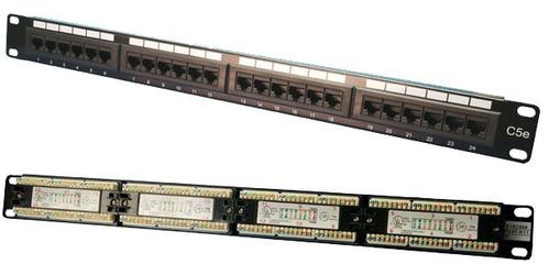 LOGILINK ''Patchpanel 24-Port RJ45  Cat5e 19''''un (NP0027)