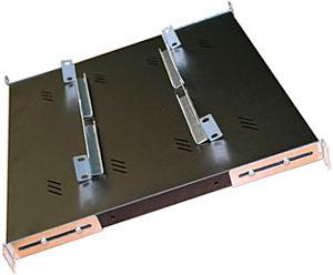 TRITON 19" Shelf 1U 750Mm 80Kg Black (RAB-UP-750-A3)