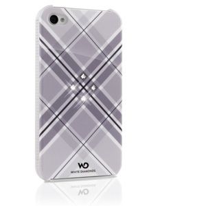WHITE DIAMONDS WHITE-DIAMONDS Cover iPhone 4/4s Grid Hvid (1110GRI47)