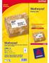 AVERY Weatherproof Shipping Laserlabel 99.1x67.7mm (25)